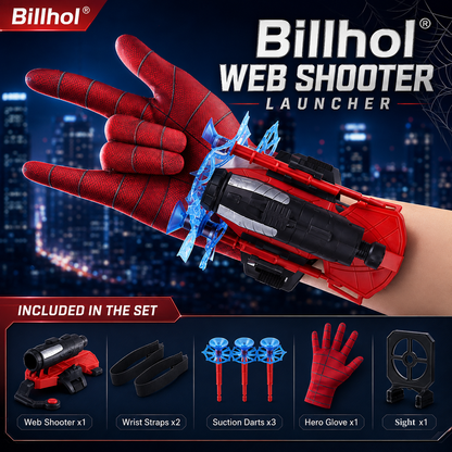 Billhol®🤡 Web Shooter Launcher – Premium Hero Action Collection