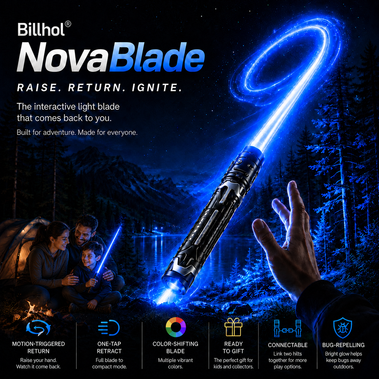 𝐁𝐢𝐥𝐥𝐡𝐨𝐥®𝐍𝐨𝐯𝐚𝐁𝐥𝐚𝐝𝐞 𝐏𝐑𝐄𝐌𝐈𝐔𝐌 𝐑𝐄𝐓𝐑𝐀𝐂𝐓𝐀𝐁𝐋𝐄 𝐋𝐈𝐆𝐇𝐓 𝐁𝐋𝐀𝐃𝐄 𝐟𝐨𝐫 𝐅𝐚𝐦𝐢𝐥𝐲 𝐅𝐮𝐧 & 𝐆𝐢𝐟𝐭𝐢𝐧𝐠