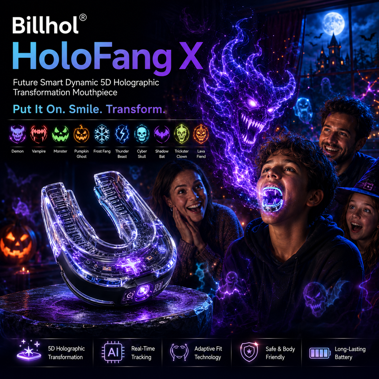 𝐁𝐢𝐥𝐥𝐡𝐨𝐥®  😈 𝐇𝐎𝐋𝐎𝐅𝐀𝐍𝐆 𝐗 𝐅𝐔𝐓𝐔𝐑𝐄-𝐆𝐄𝐍 𝐏𝐇𝐎𝐓𝐎𝐍𝐈𝐂 𝐌𝐈𝐂𝐑𝐎-𝐋𝐄𝐃 𝐒𝐌𝐀𝐑𝐓 𝐖𝐀𝐕𝐄𝐆𝐔𝐈𝐃𝐄 𝐃𝐲𝐧𝐚𝐦𝐢𝐜 𝟓𝐃 𝐇𝐨𝐥𝐨𝐠𝐫𝐚𝐩𝐡𝐢𝐜 𝐓𝐫𝐚𝐧𝐬𝐟𝐨𝐫𝐦𝐚𝐭𝐢𝐨𝐧 𝐌𝐨𝐮𝐭𝐡𝐩𝐢𝐞𝐜𝐞