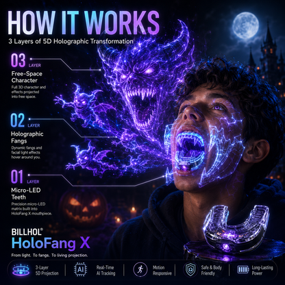 𝐁𝐢𝐥𝐥𝐡𝐨𝐥®  😈 𝐇𝐎𝐋𝐎𝐅𝐀𝐍𝐆 𝐗 𝐅𝐔𝐓𝐔𝐑𝐄-𝐆𝐄𝐍 𝐏𝐇𝐎𝐓𝐎𝐍𝐈𝐂 𝐌𝐈𝐂𝐑𝐎-𝐋𝐄𝐃 𝐒𝐌𝐀𝐑𝐓 𝐖𝐀𝐕𝐄𝐆𝐔𝐈𝐃𝐄 𝐃𝐲𝐧𝐚𝐦𝐢𝐜 𝟓𝐃 𝐇𝐨𝐥𝐨𝐠𝐫𝐚𝐩𝐡𝐢𝐜 𝐓𝐫𝐚𝐧𝐬𝐟𝐨𝐫𝐦𝐚𝐭𝐢𝐨𝐧 𝐌𝐨𝐮𝐭𝐡𝐩𝐢𝐞𝐜𝐞